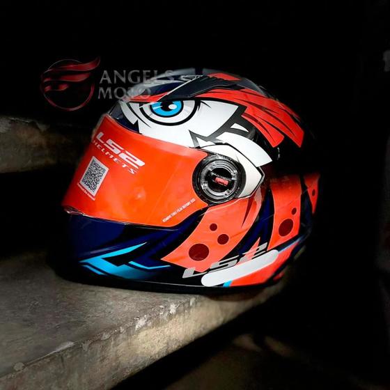 Imagem de Capacete LS2 FF358 Tribal Orange