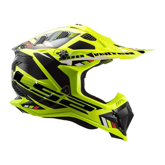 Imagem de Capacete ls2 mx700 subverter evo stomp amarelo