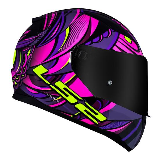 Imagem de Capacete ls2 rapid athena roxo