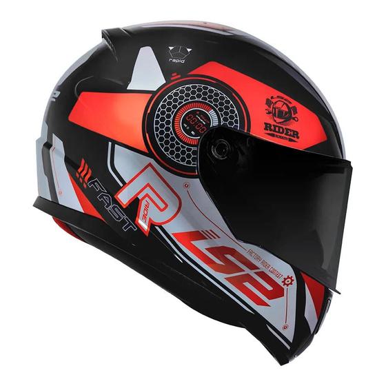 Imagem de Capacete LS2 Rapid Stratus - Preto