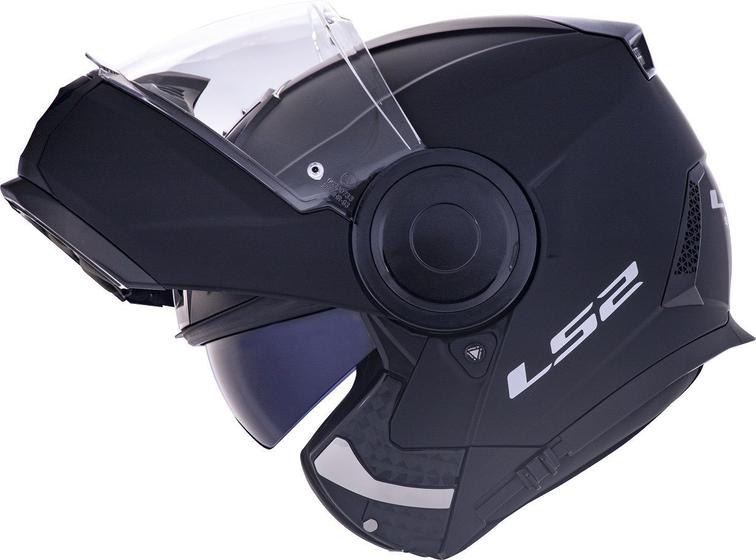 Imagem de Capacete Ls2 Scope Ff902 Monocolor Preto Escamoteável