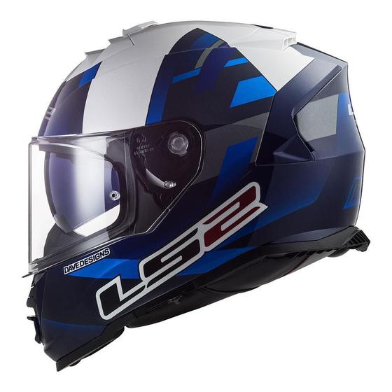 Imagem de Capacete LS2 STORM KPA - Leve, Resistente e Confortável