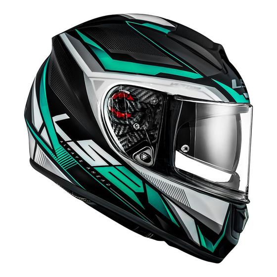 Imagem de Capacete ls2 vector rider cinza