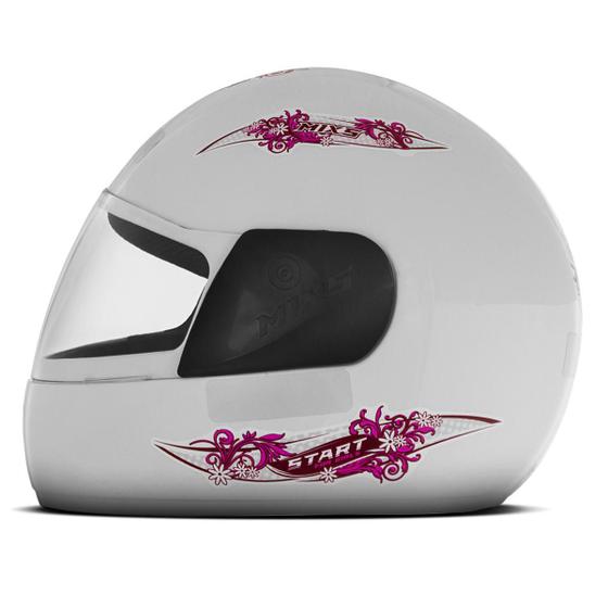 Imagem de Capacete Mixs Start For Girls Branco 58