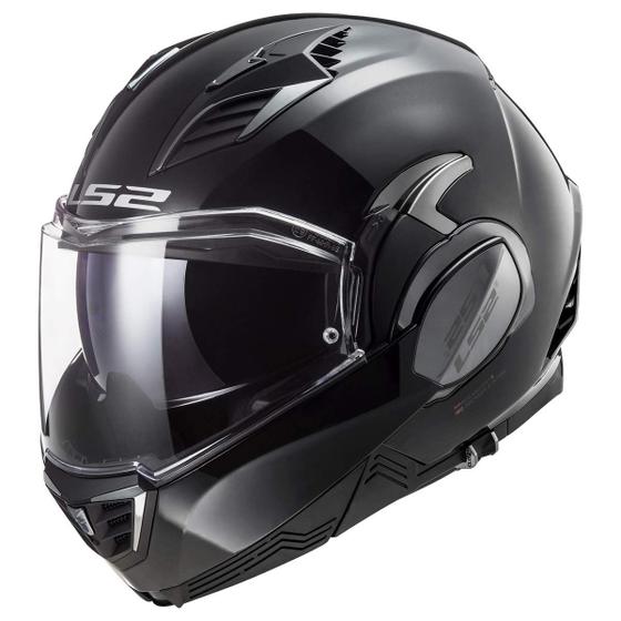 Imagem de Capacete modular LS2 Valiant II Gloss Blackout Small