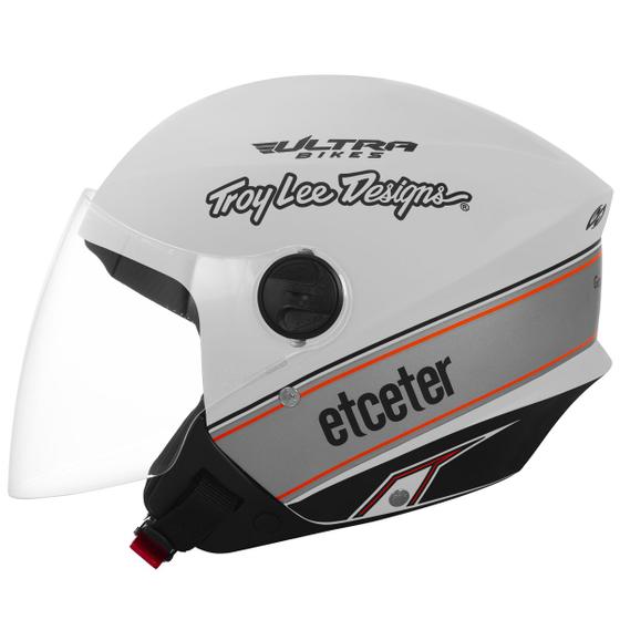 Imagem de Capacete Moto Aberto Etceter Open Power Brands Fosco Feminino Masculino