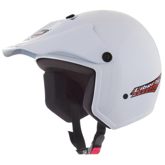 Capacete Moto Aberto Feminino Masculino Pro Tork Liberty Sem Viseira Menor preço em Capacete Moto Aberto Feminino Masculino Pro Tork Liberty Sem Viseira