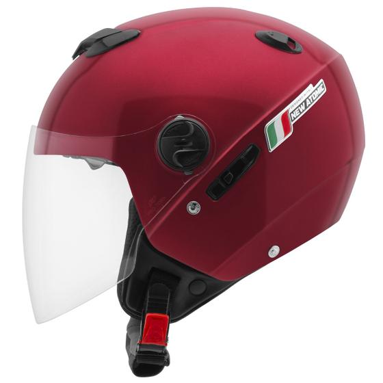 Imagem de Capacete Moto Aberto Feminino Masculino Pro Tork New Atomic Elite Viseira Interna