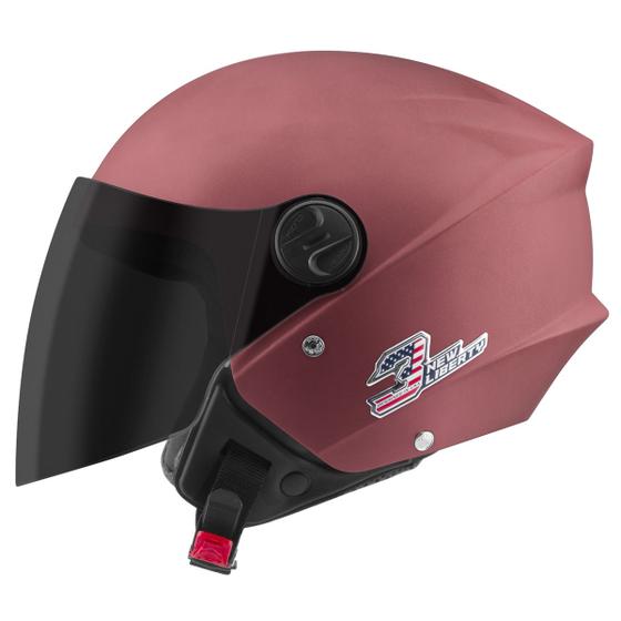 Imagem de Capacete Moto Aberto Pro Tork New Liberty Three 3 Elite Viseira Fumê Masculino Feminino