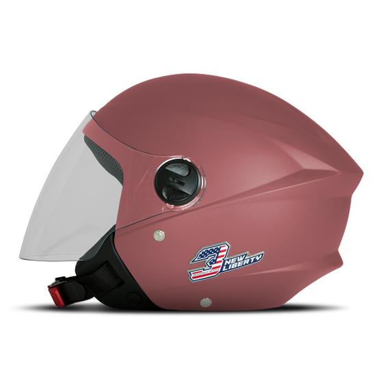 Imagem de Capacete Moto Aberto Pro Tork New Liberty Three Tamanho 58 Rosa Pink