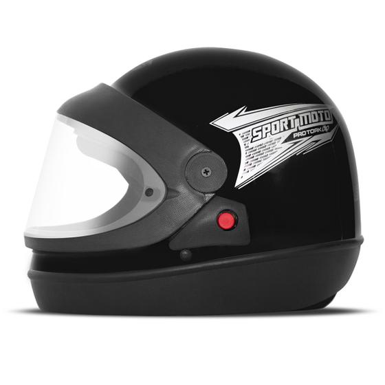 Imagem de Capacete Moto Automático Pro Tork Sport Moto Fechado Feminino Masculino
