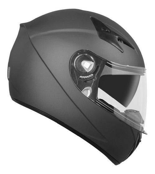 Capacete Moto Esportivo Ebf Fechado X Troy Solid Preto Fosco C/ Óculos Interno E Selo Inmetro Menor preço em Capacete Moto Esportivo Ebf Fechado X Troy Solid Preto Fosco C/ Óculos Interno E Selo Inmetro