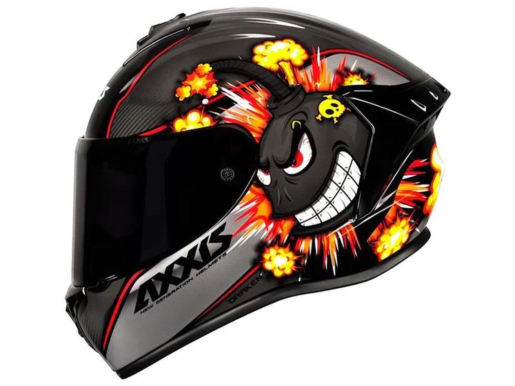 Capacete moto fechado Axxis Draken Menor preço em Capacete moto fechado Axxis Draken