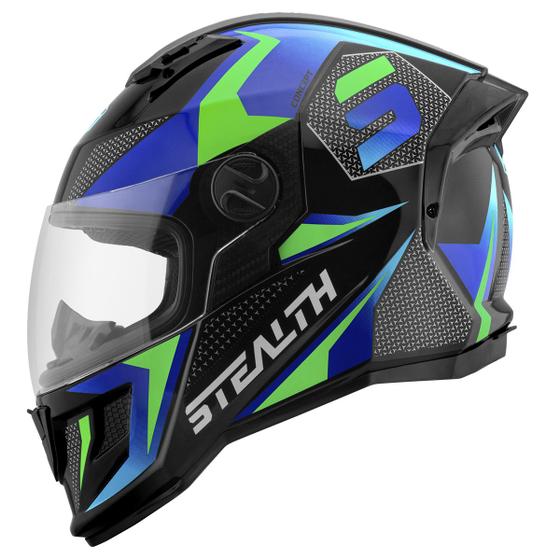 Imagem de Capacete Moto Fechado Integral Pro Tork Stealth Concept Feminino Masculino Lançamento