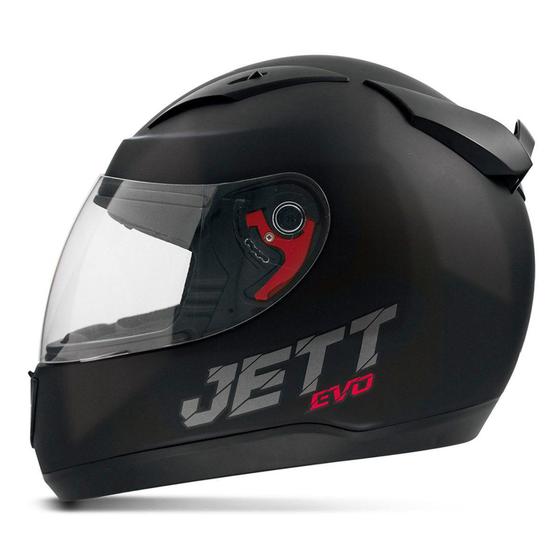 Imagem de Capacete Moto Fechado Jett Evo Line Solid Brilhante - Pro Tork