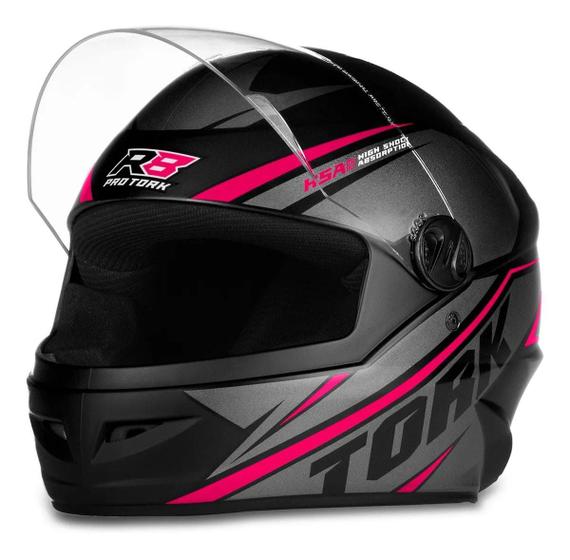 Imagem de Capacete moto fechado masculino e feminino Pro Tork R8 fosco