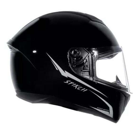 Imagem de Capacete Moto Fechado Peels Spike 2 Nkd Preto Brilhoso