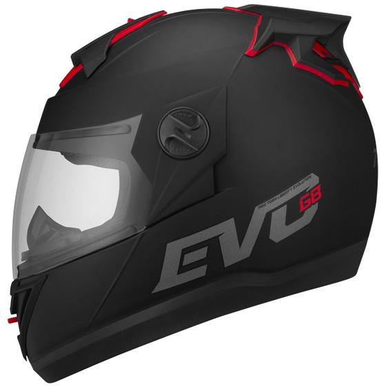 Imagem de Capacete Moto Fechado Pro Tork Evolution G8 Evo Solid