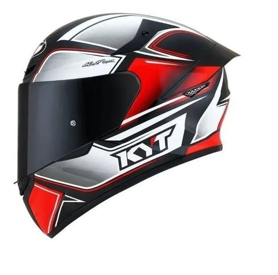 Imagem de Capacete Moto Kyt Tt Course Tourist Vermelho Fluor T62