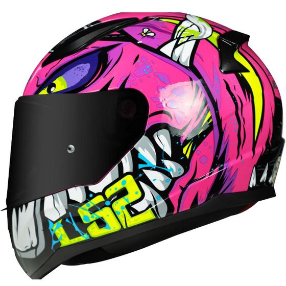 Imagem de Capacete Moto Ls2 FF353 Rapid Badass Rosa