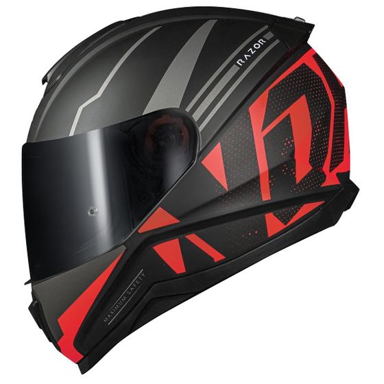 Imagem de Capacete Moto Masculino Fechado Norisk Razor Full Vermelho