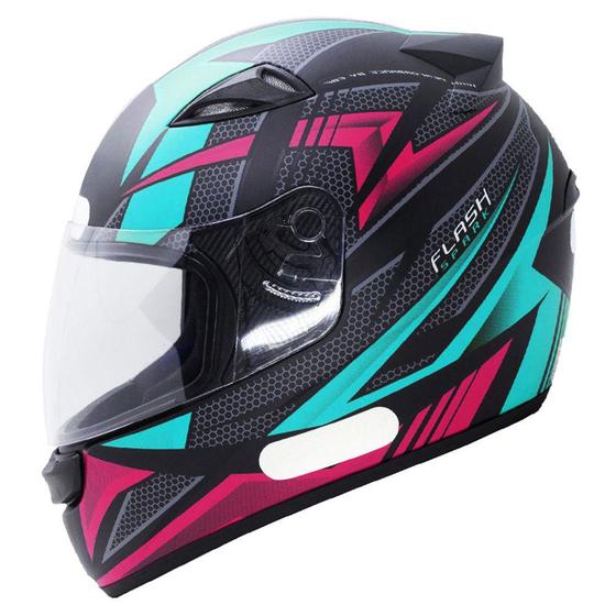 Imagem de Capacete Moto Masculino Feminino EBF New Spark Flash Cores