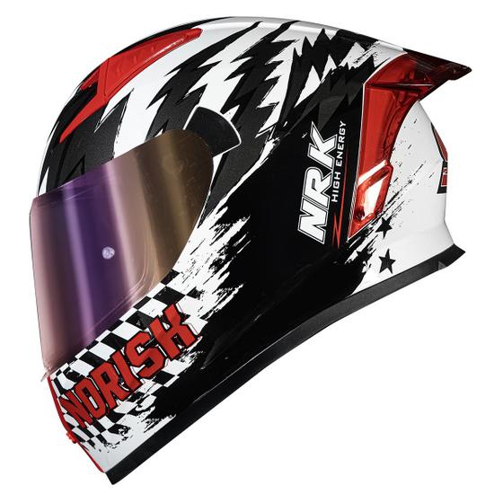 Imagem de Capacete Moto Masculino Norisk Flow Daytona + Viseira