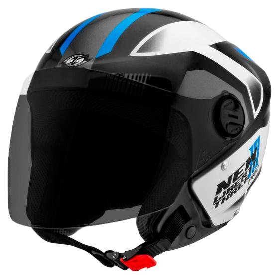 Imagem de Capacete Moto Pro Tork Aberto New Liberty 3 Three Viseira Fumê Diversos Tamanhos/Modelos - Pro Tork