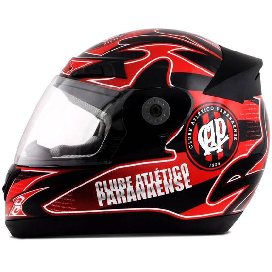 Imagem de Capacete Moto Pro Tork Atlético Paranaense Oficial Licenciado