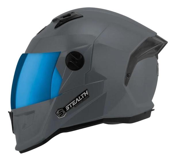 Imagem de Capacete Moto Pro Tork Stealth Solid Viseira Iridium Fechado