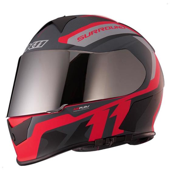 Imagem de Capacete Moto Unissex Revo Pro Surround X11 Tamanho 64