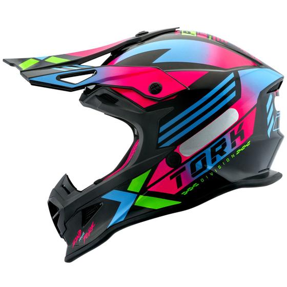 Capacete Motocross Pro Tork Fast Next Brilhante Masculino Feminino Segurança Conforto Menor preço em Capacete Motocross Pro Tork Fast Next Brilhante Masculino Feminino Segurança Conforto