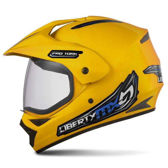 Capacete Motocross Pro Tork Liberty Mx Vision Menor preço em Capacete Motocross Pro Tork Liberty Mx Vision