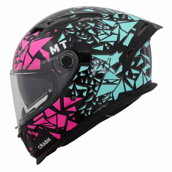 Imagem de Capacete MT Braker SV Crash B8 Black Gloss