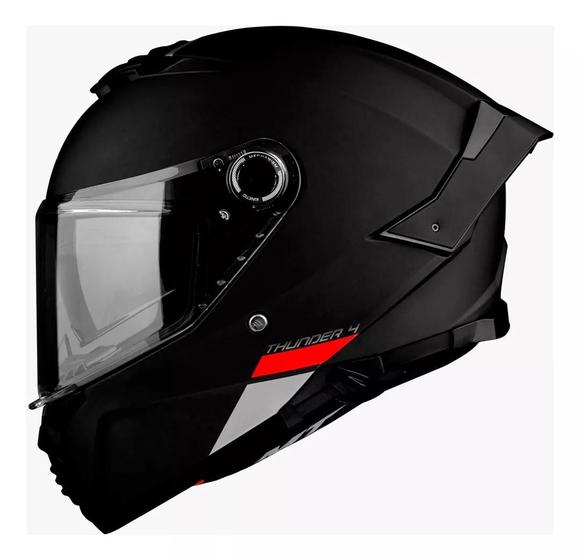 Imagem de Capacete MT Helmets Thunder 4 SV Solid A1 Preto Fosco