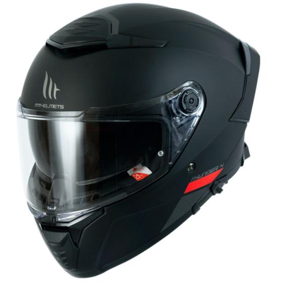 Imagem de Capacete Mt Thunder 4 SV Solid A1 Preto Fosco Com Óculos Int