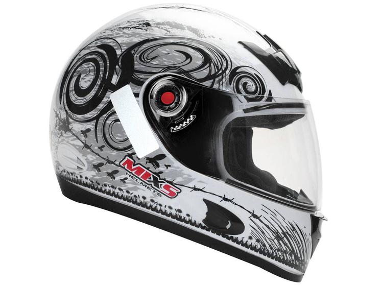 Imagem de Capacete MX5 Bee White Mixs Branco