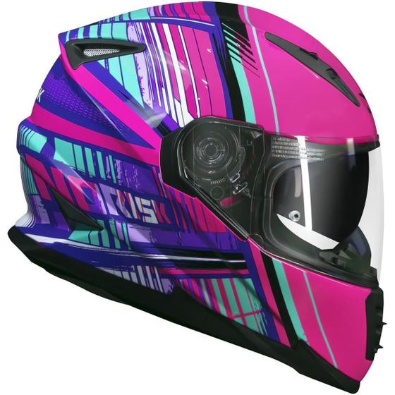 Imagem de Capacete Norisk Ff302 Advance Rosa Pink Tamanho:54