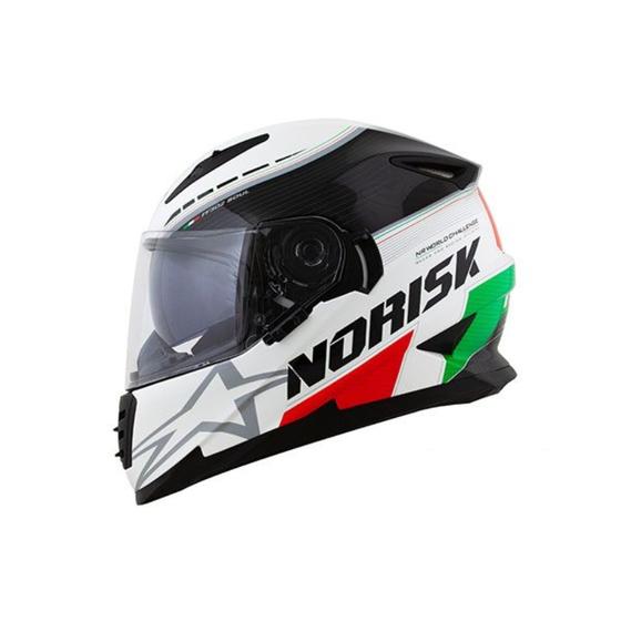 Imagem de Capacete Norisk FF302 Grand Prix Italy Tamanho:58Cor:Branco