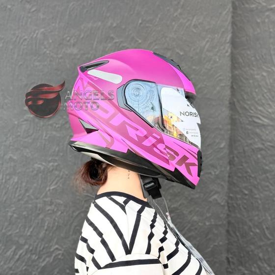 Imagem de Capacete Norisk FF302 Manty Matte Purple Pink