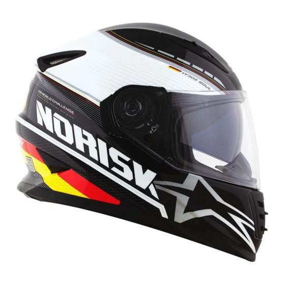 Imagem de Capacete norisk ff302 soul grand prix germany alemanha