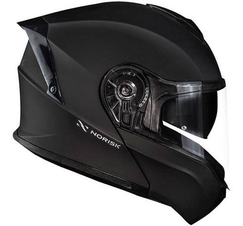 Capacete Norisk Motion Articulado Monocolor - Preto Fosco Menor preço em Capacete Norisk Motion Articulado Monocolor - Preto Fosco