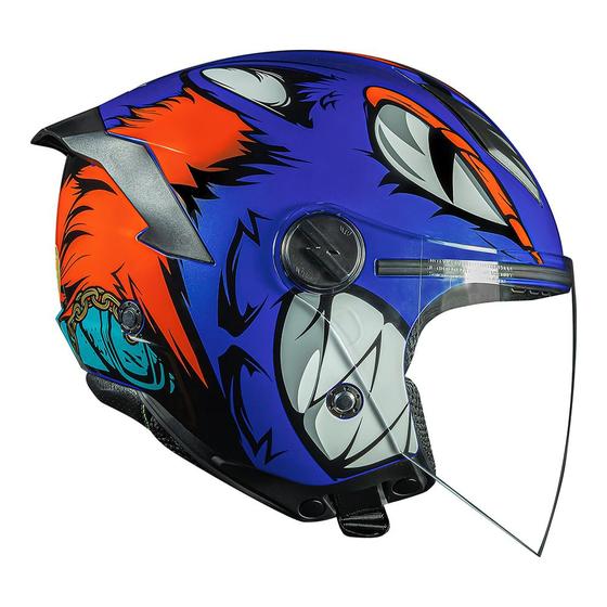 Imagem de Capacete norisk neo hyena laranja