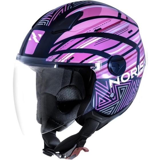 Imagem de Capacete Norisk Orion Journey Rosa Tamanho:60