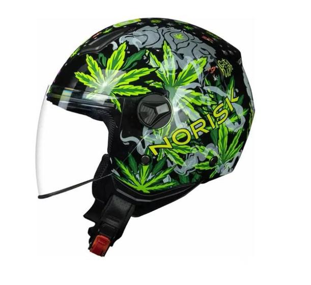 Imagem de Capacete norisk orion magic seeds green