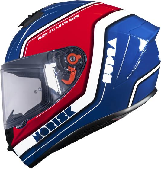 Imagem de Capacete Norisk Supra Ace Azul Vermelho