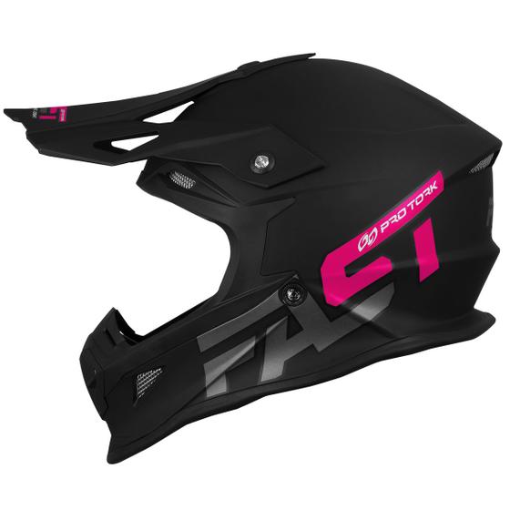 Imagem de Capacete Off Road Pro Tork Fast 788 Solid Trilha