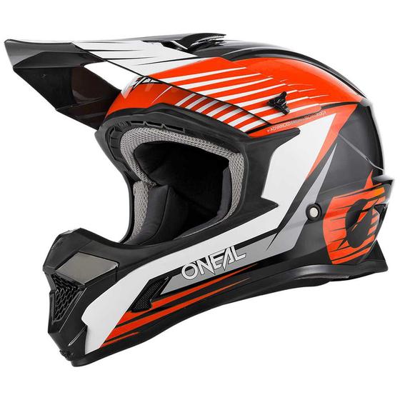 Imagem de Capacete Oneal 1Series Stream Laranja/Preto 61/62 (XL)