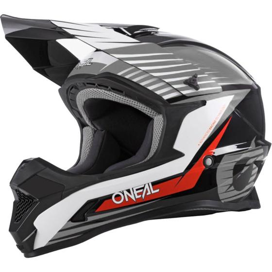 Imagem de Capacete Oneal 1Series Stream Vermelho/Preto 57/58 (M)