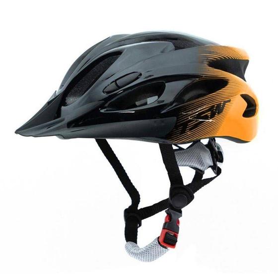 Imagem de Capacete Para Ciclismo Raptor 1 Tamanho M 54/58cm Sinalizador Traseiro e Viseira Tsw